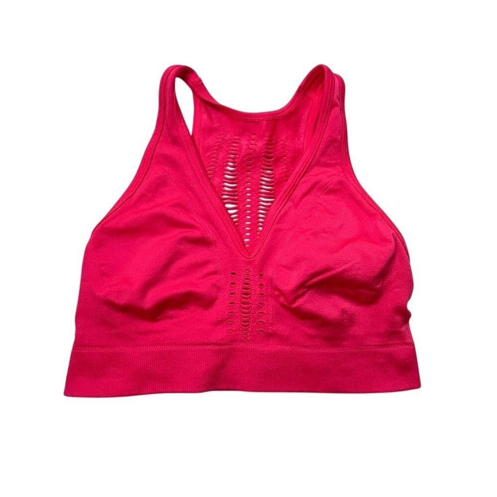 Victoria's Secret SPORT Women's Pink High Rise Sports Bra Size‎ S.
